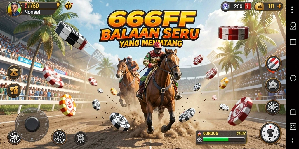 Gameplay Racing yang menantang dan seru di 666FF.