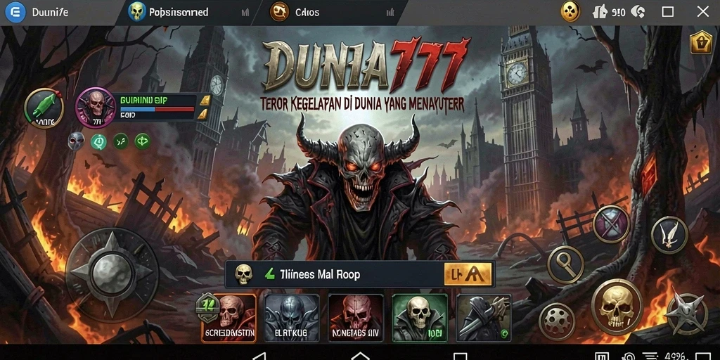 Gameplay mencekam dalam dunia kegelapan DUNIA777.