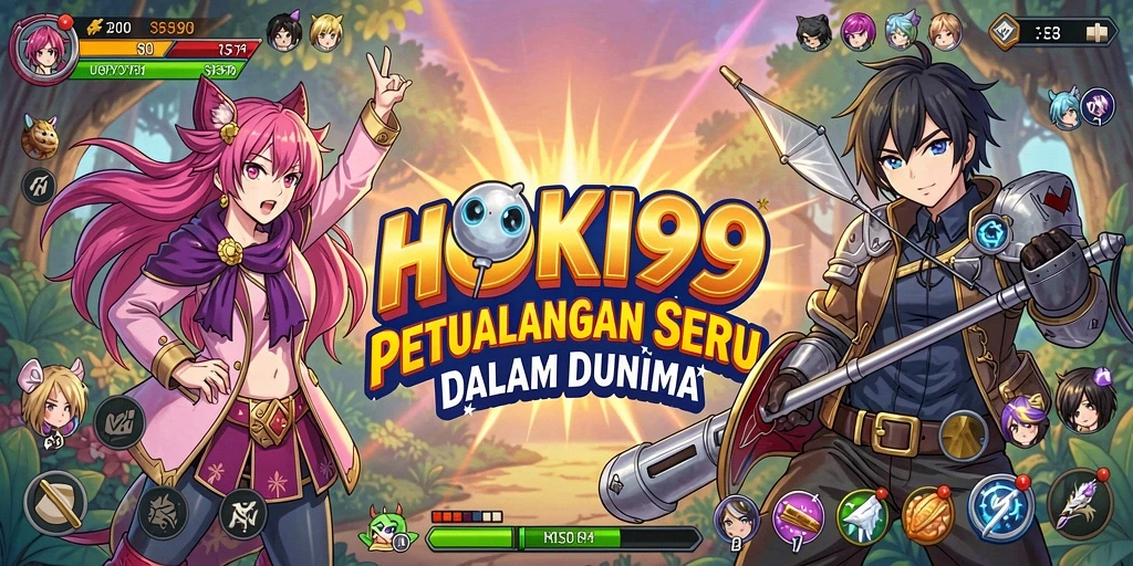 Tampilan gameplay HOKI99 yang menakjubkan dan penuh aksi.