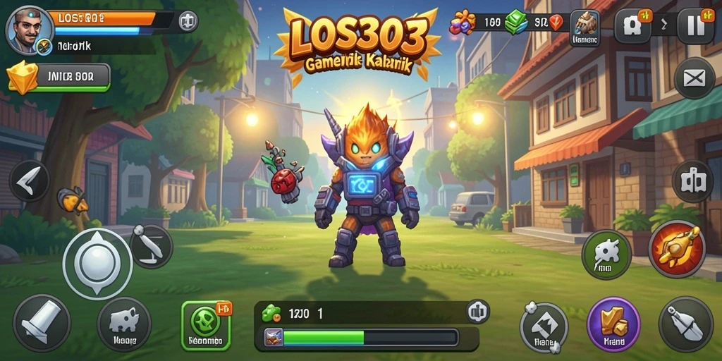 Screenshot LOS303 menampilkan gameplay Idle yang menarik dan dinamis.