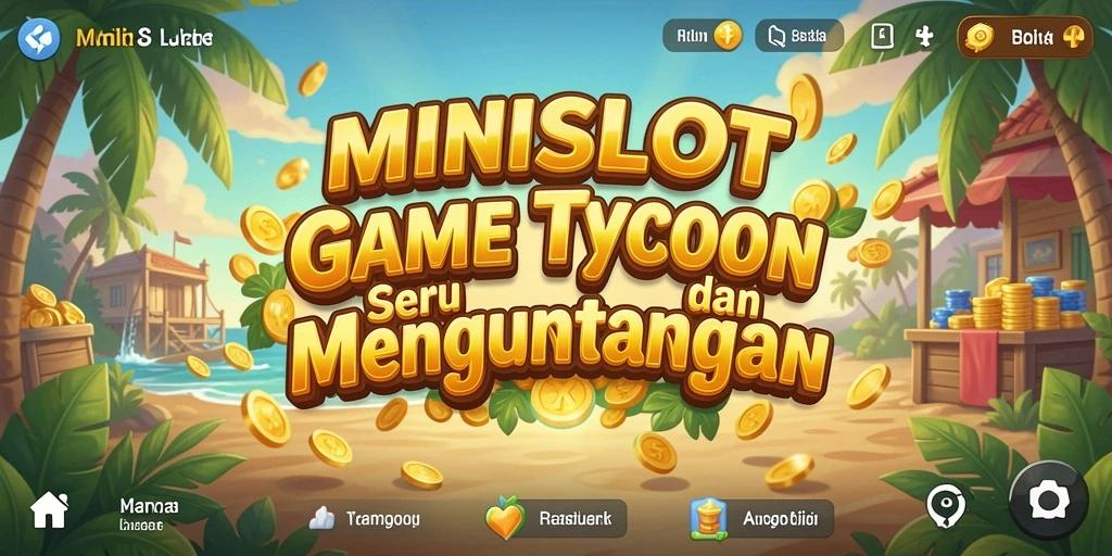 Gameplay seru MINISLOT dengan mesin slot inovatif.