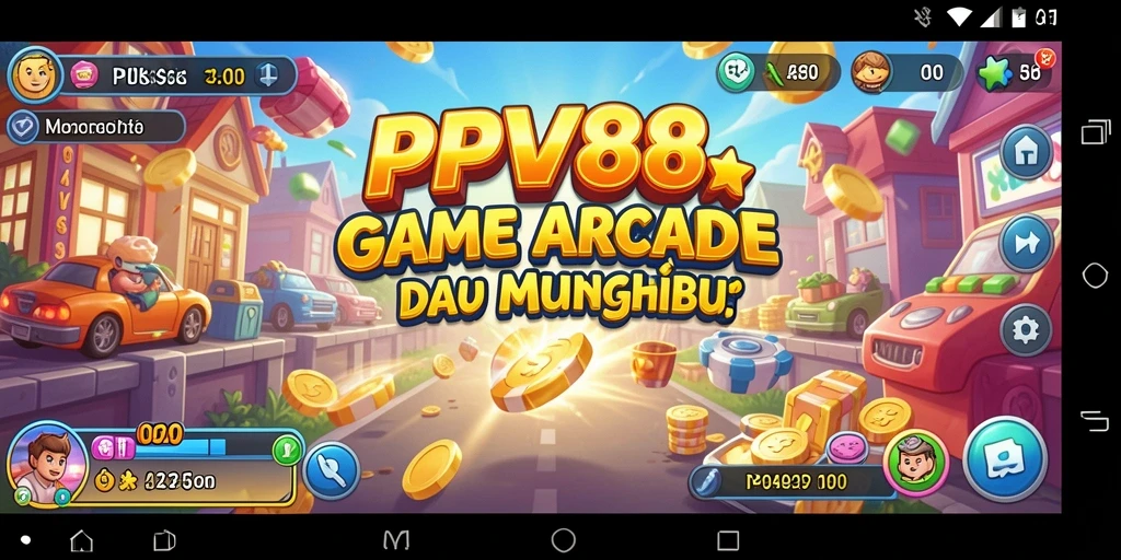 Screenshot gameplay PPV88 yang menunjukkan aksi seru dalam game Arcade.