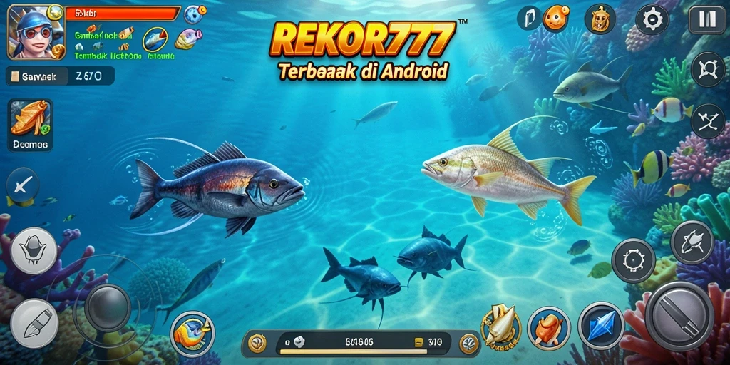 Gameplay seru Tembak Ikan di REKOR777
