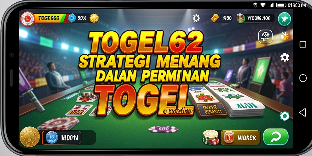 Tampilan gameplay TOGEL62 yang menantang dan strategis.